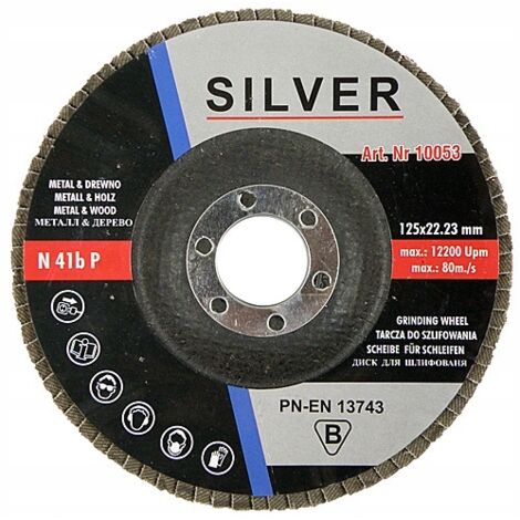 MOLA A LAMELLARE IN ARGENTO 125mm gr.36