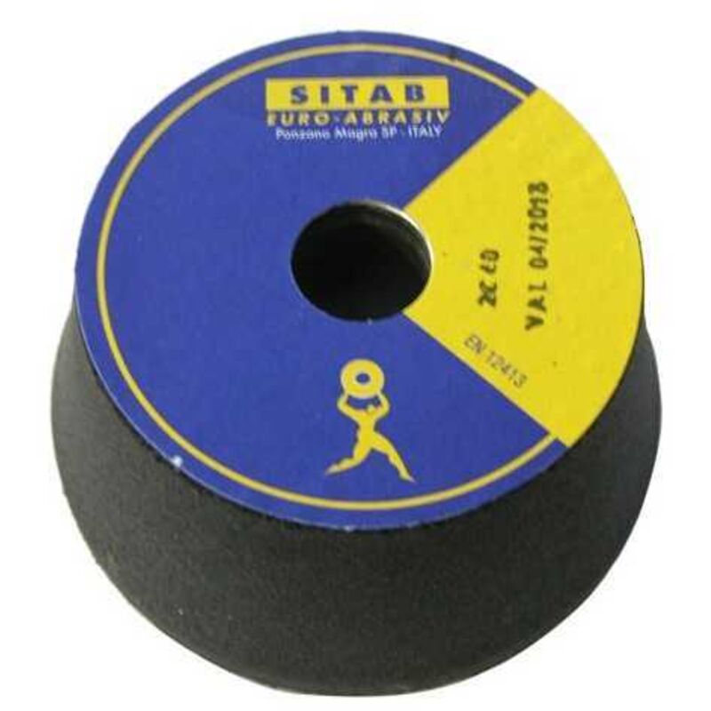 Mola abrasiva 110x90 F.22,2 Gr120 Taza Sitab