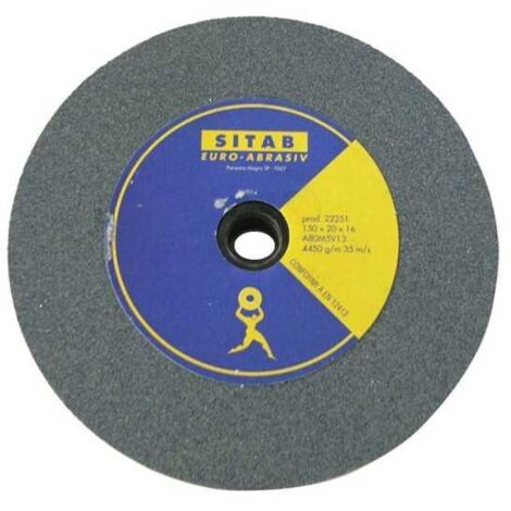 Mola abrasiva 125X20 F.16,0 g 60 Sitab