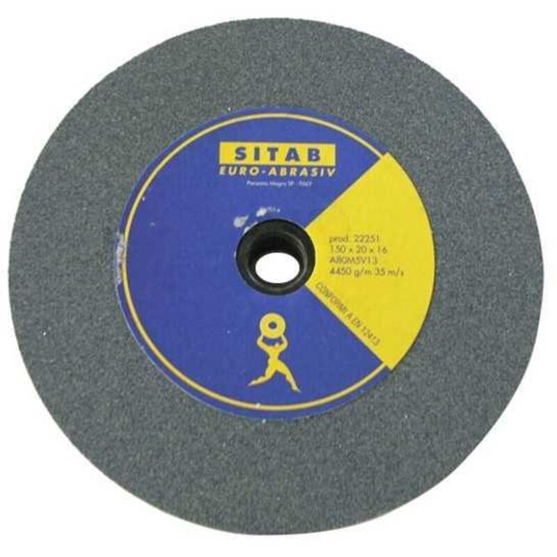 Mola abrasiva 150X20 F.16,0 Gr 60 Sitab