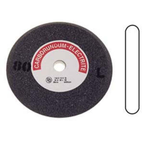 Mola  Abrasiva  Ad Impasto Ceramico In Corindone Grigio Profilo "C" - ø mm.150x8 foro 16 grana 80 PG A96.C06