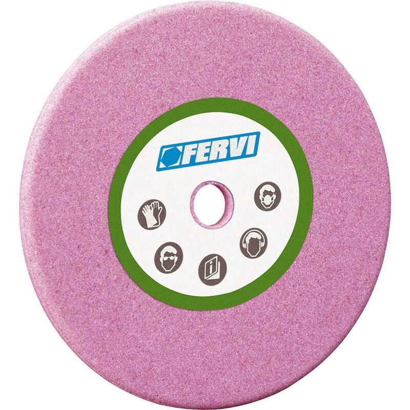 Image of Fervi - mola abrasiva grana 80 corindone rosa affila catene ø145x3,2x22,3 mm M163