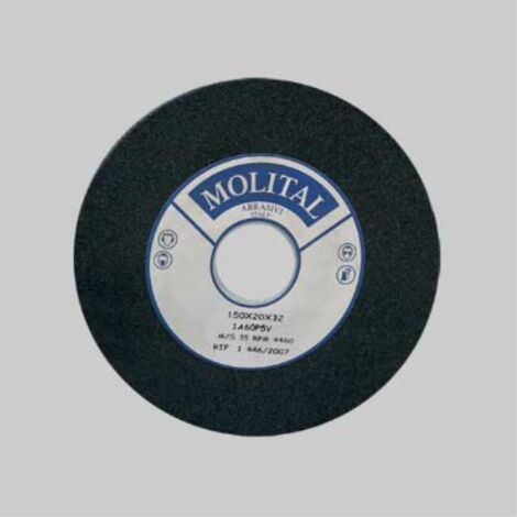Mola abrasiva ø mm 150x20 f.32 - grana 60 MOLITAL
