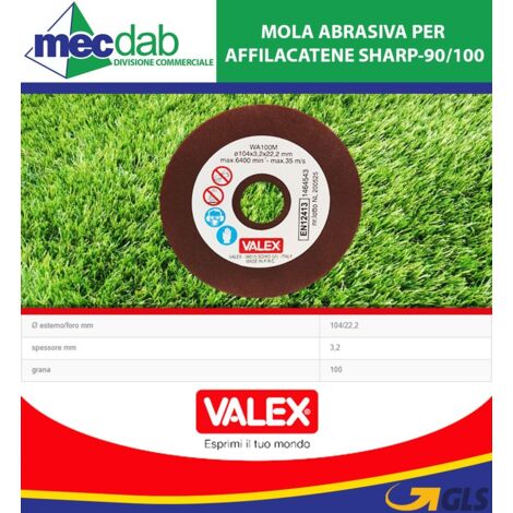 MOLA ABRASIVA PER AFFILACATENE SHARP