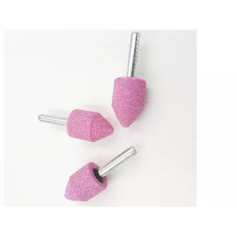MOLA ABRASIVA ROTATIVA ROSA A PUNTA D.20X30 mm
