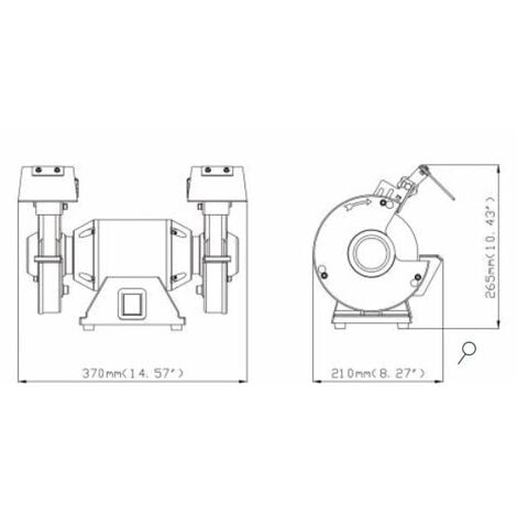 Mola da banco 200 mm al miglior prezzo