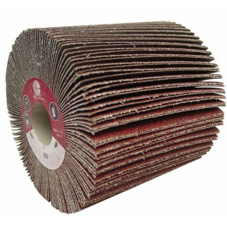 Mola fresata CALFLEX con anima in 19K, diametro 110 mm e grana 60.