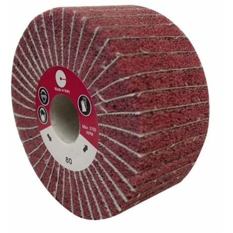 Mola mista CALFLEX con anima in RNMS, diametro 110 mm e grana 180.