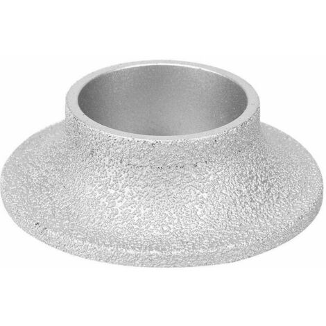 Mola per smerigliatrici angolari Rettifica diamantata brasata Francia Mola abrasiva Disco Rettifica a umido e a secco, （2,0 cm, 1 pz）