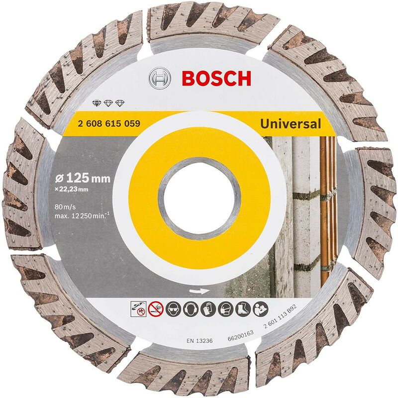 Image of Disco diamantato Bosch standard Universal - Ø125 x 22,23 mm - 2608615059
