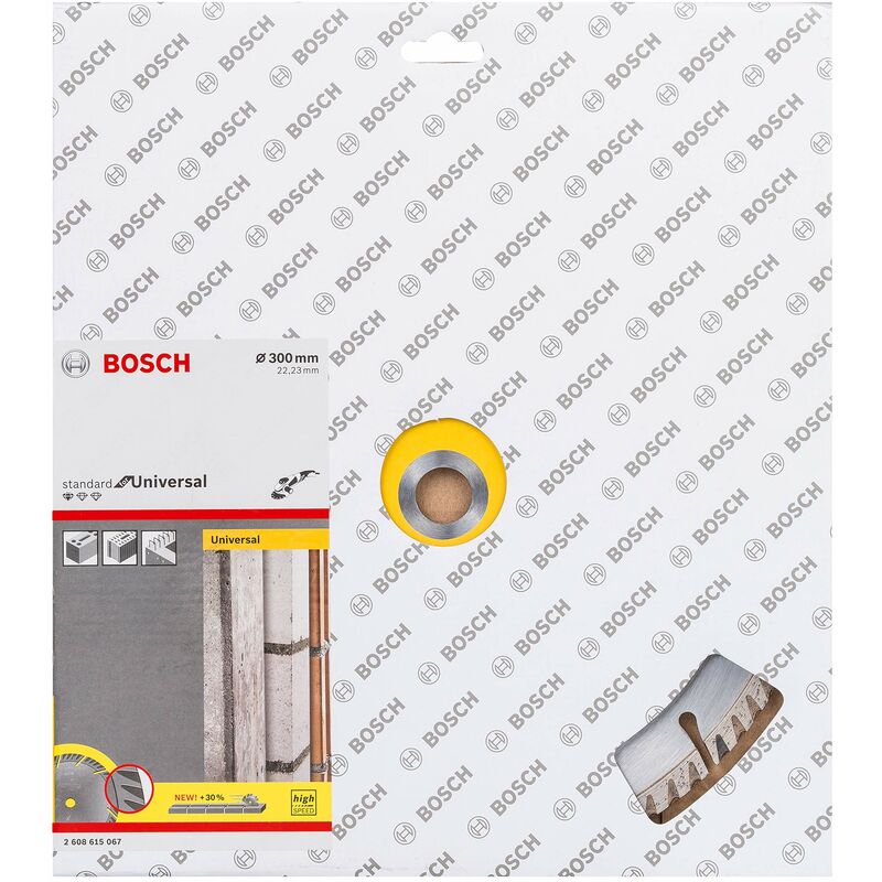 Image of Accessories - Disco diamantato pezziandard per universale (calcestruzzo e muratura, 300 x 22,23 mm, accessori smerigliatrice angolare) - Bosch