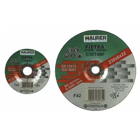 MOLA TAGLIO MARMO MAURER PLUS 230X3MM