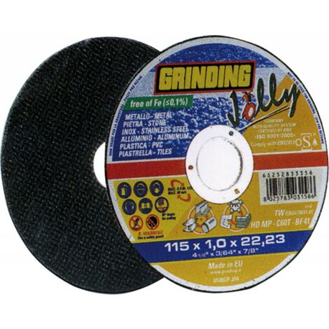 MOLA TAGLIO MULTIF. JOLLY HD MP GRINDING 230X1,9MM