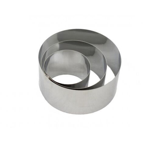 molde circular para postre 7.5cm - 6023 - lares -