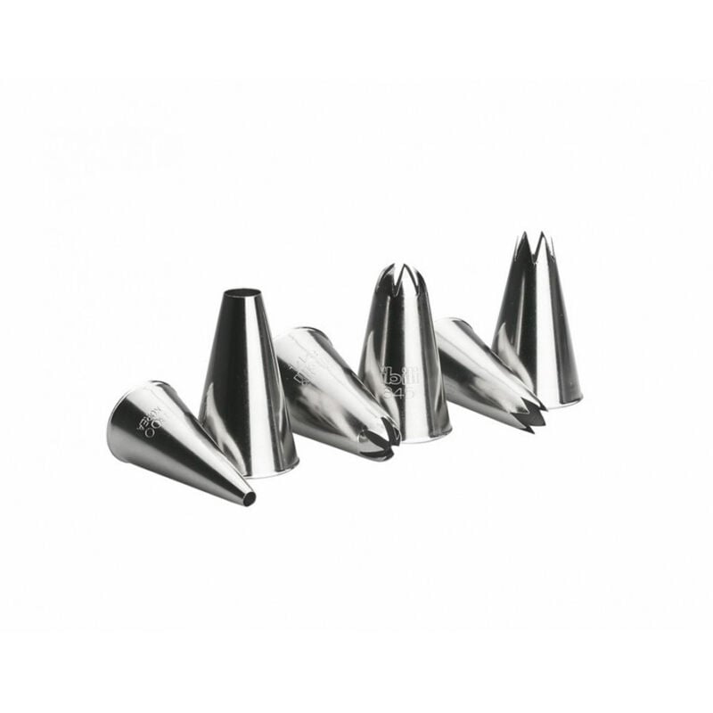 

Moldes Cornete Inoxidable 6 Piezas