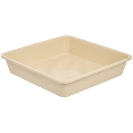 Molde cuadrado harmony 24,5cm beige - 5five