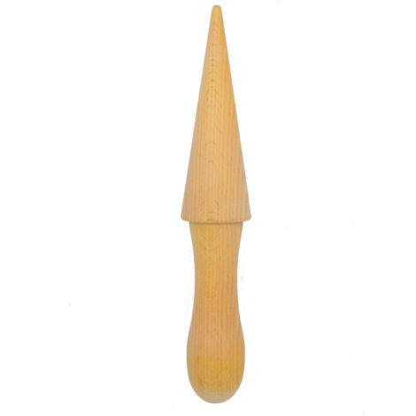 Molde de madera para conos de waffle, molde de madera con forma de cono, molde para conos de helado