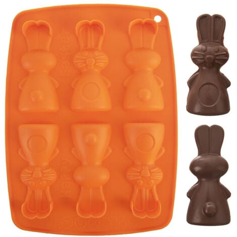 MOLDE DE SILICONA CONEJITO PARA GALLETAS DE PRALINÉ