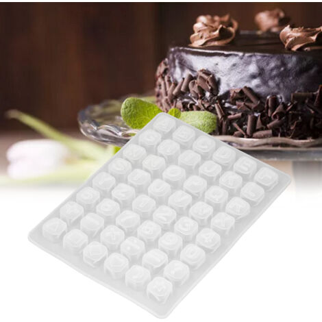 Molde de silicona multifuncional para hornear: 3 x 48 cavidades para pasteles, pudines y chocolate.