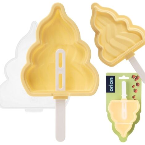 MOLDE DE SILICONA PARA HELADOS CON TAPA PARA PREPARAR HELADOS Y SORBETES CASEROS