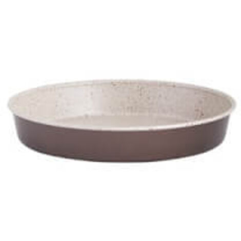 Molde de tarta bajo con borde antiadherente 28 cm
