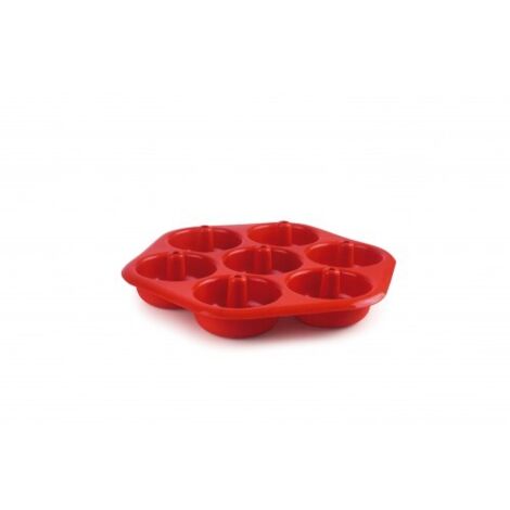 MOLDE DONUT 7 CAVIDADES STRAWBERRY