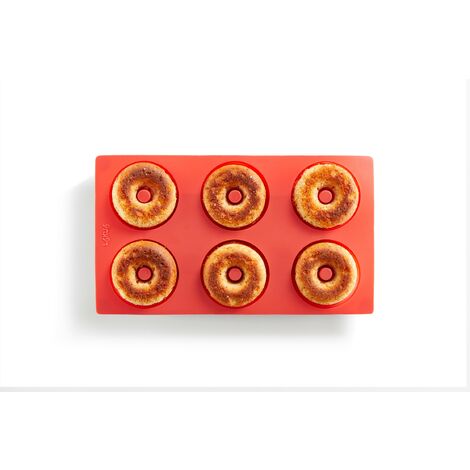 Moldes de silicona individuales donuts