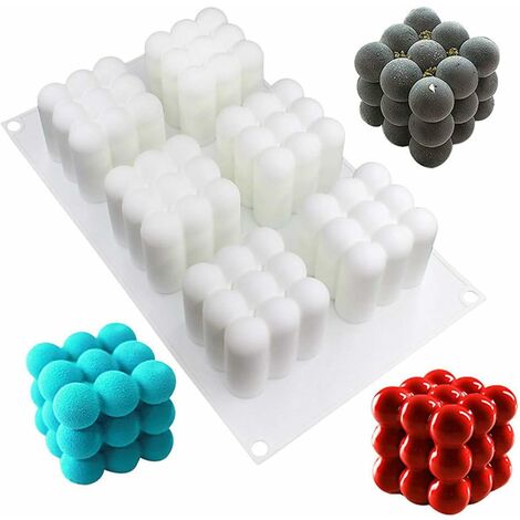 Molde Para Magdalenas MINKUROW, Postre De Mousse De Chocolate, Molde Para Hornear Para Cumpleaños, Fiesta, Decoración De Pasteles, Herramientas De Cocina, Regalo