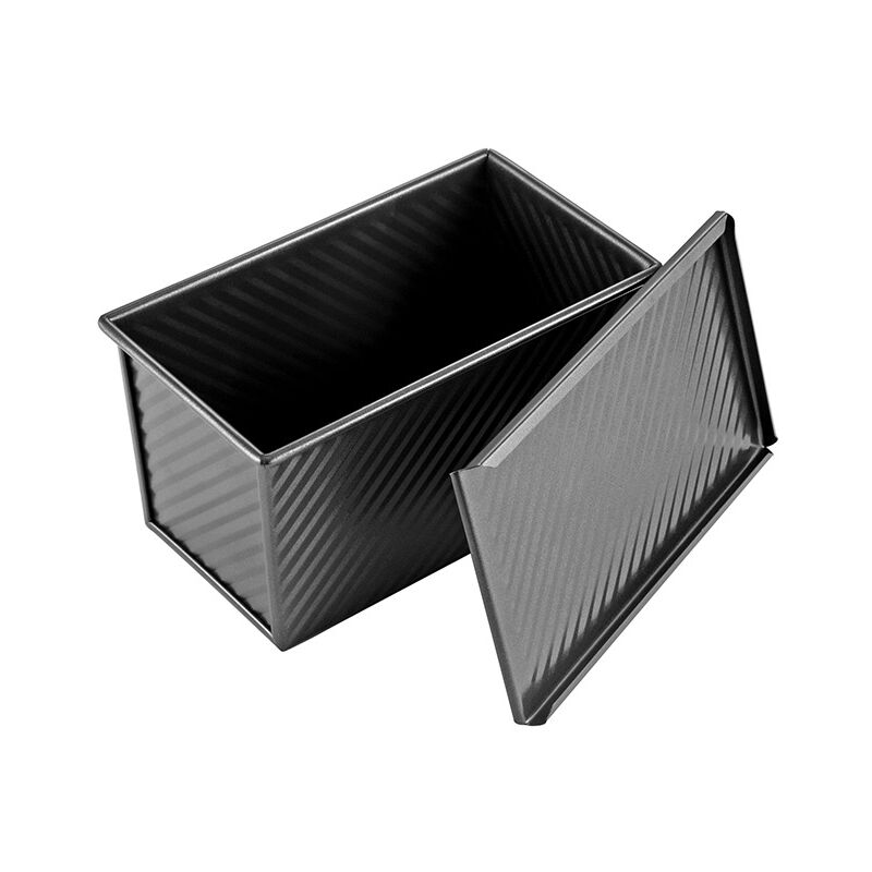 Molde para pan con tapa, aluminio, antiadherente, para hacer pasteles