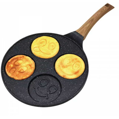 Molde para panqueques 26cm caras para panqueques KINGHOFF KH-1666
