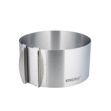MOLDE PARA TARTA AJUSTABLE FORMA ANILLO PARA TARTA KINGHOFF KH-4614