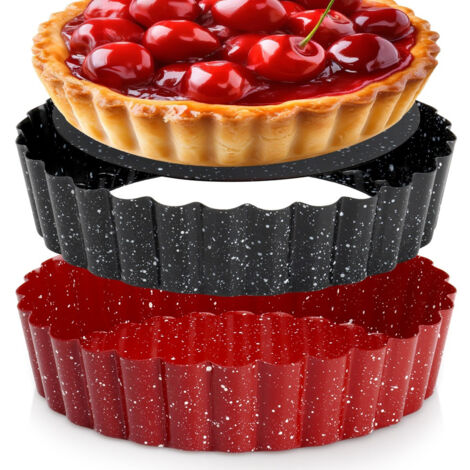 Molde para tarta de granito con fondo desmontable 12 cm 2 uds.