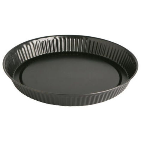 Molde para Tartas Quid Sweet Grey Negro Metal 32 x 3 cm