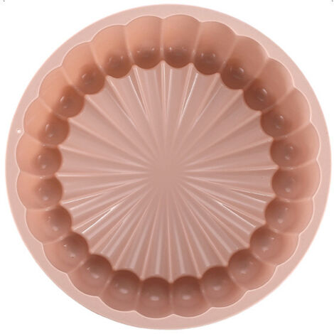 Molde redondo de silicona de 20 cm para pasteles, hornos, tartas de capas y utensilios para hornear queso (1 pieza)