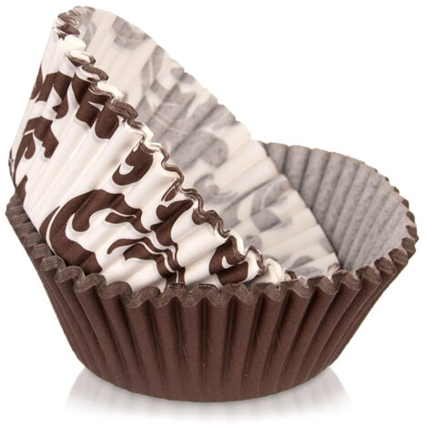 Moldes de papel para cupcakes de 7,5 cm, 60 unidades.