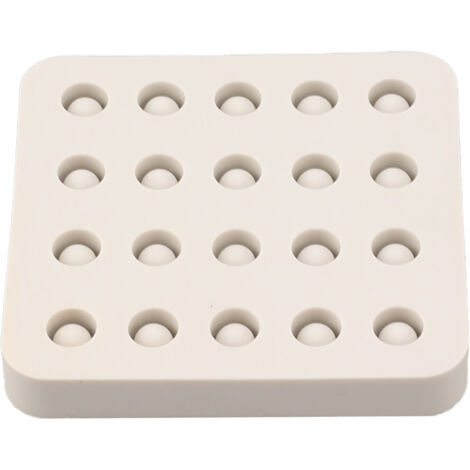 Moldes de silicona para injertos de abejas reinas, para apicultura, 4 filas, 96 x 92 x 14 mm