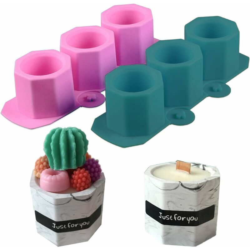 Moldes De Silicona Para Macetas De Cactus, Moldes De Licor