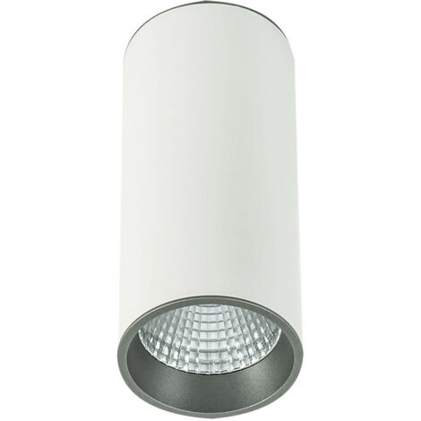 Moldes Italux LED Aufbaustrahler weiße Röhre SLC7392/12W 4000K WH+GR