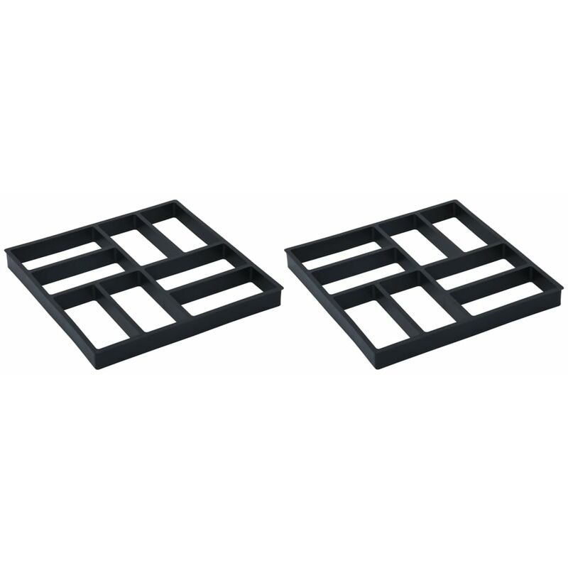 

Moldes para pavimento 2 unidades plastico 40x40x4 cm