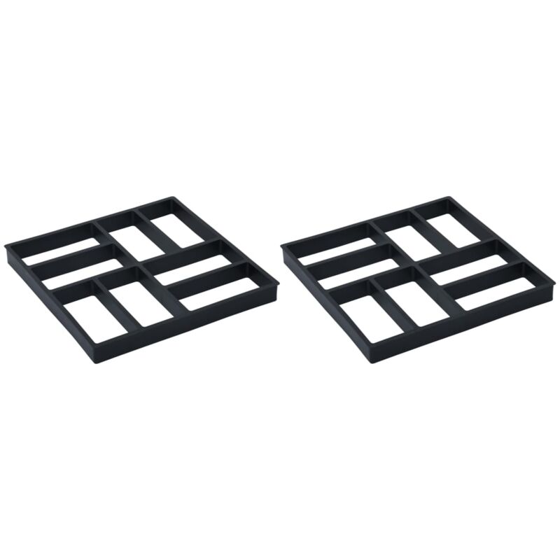 

Moldes para pavimento 2 unidades plástico 40x40x4 cm - Vidaxl