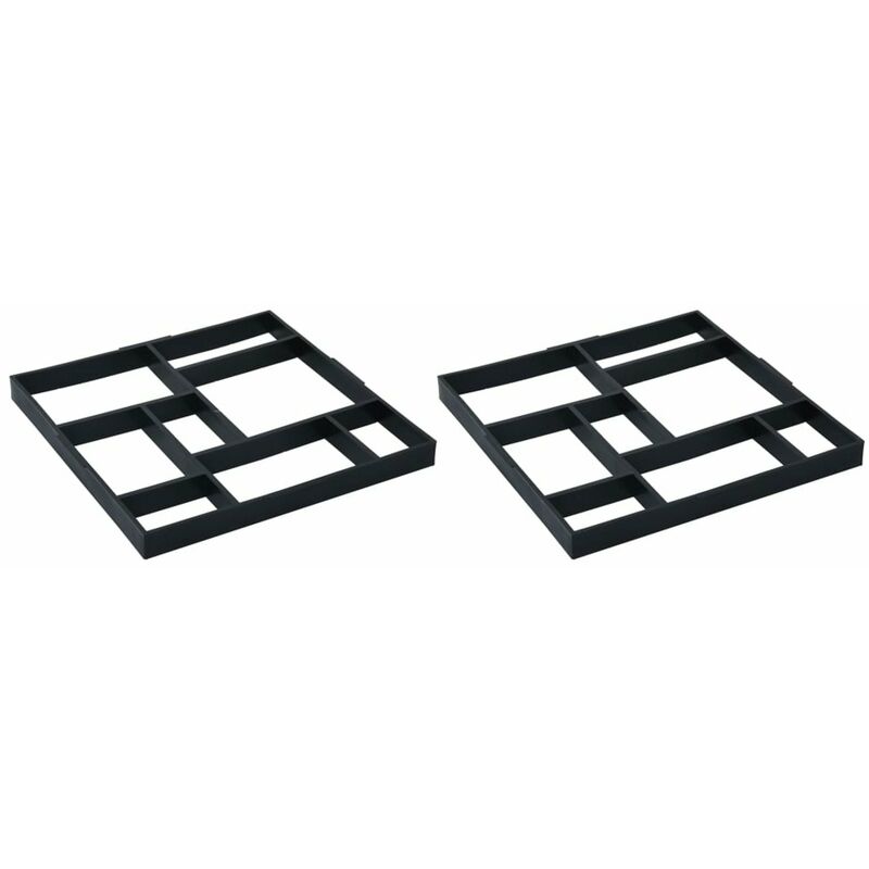 

Moldes para pavimento 2 unidades plastico 50,4x50,4x4,3 cm