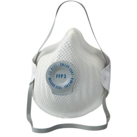 Moldex 2555-55 Classic Series FFP3 NR D Valved Mask Pack Of 5 MOL255555