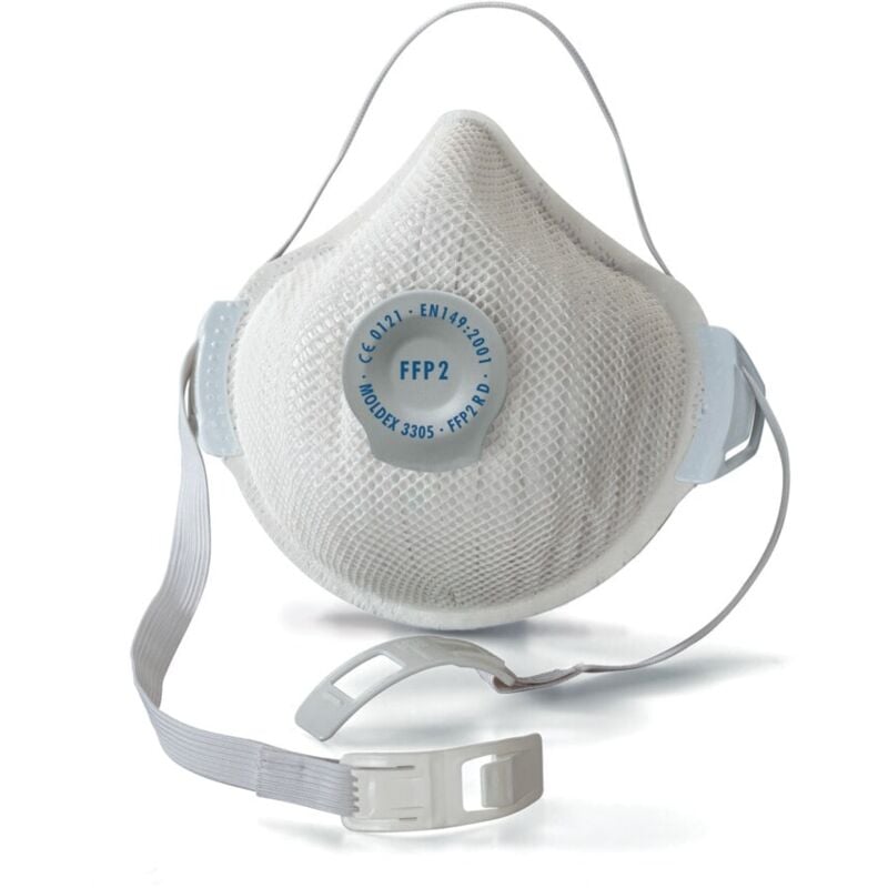 Moldex - 3305-FFP2S Dust Masks with Ventex Valve, Pack of 5