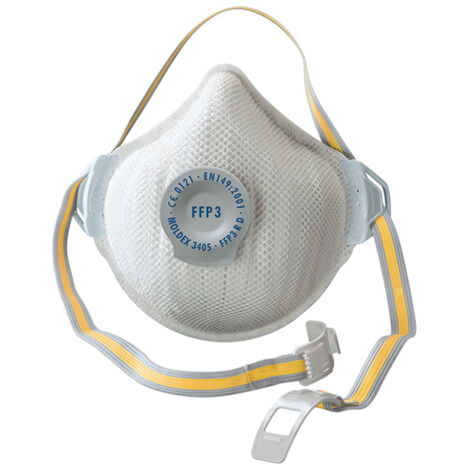 Moldex 340512 Air Plus FFP3 R D Valved Reusable Mask Single MOL340512