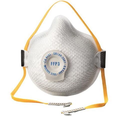 Moldex 3705 FFP3 R D Respiratory Mask with Climate Valve – Pack of 8