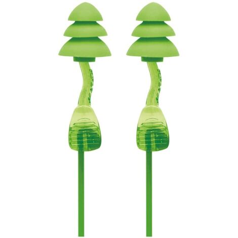 Moldex 6451 Corded Reusable Twisters® Trio Earplugs SNR 33 dB MOL6451