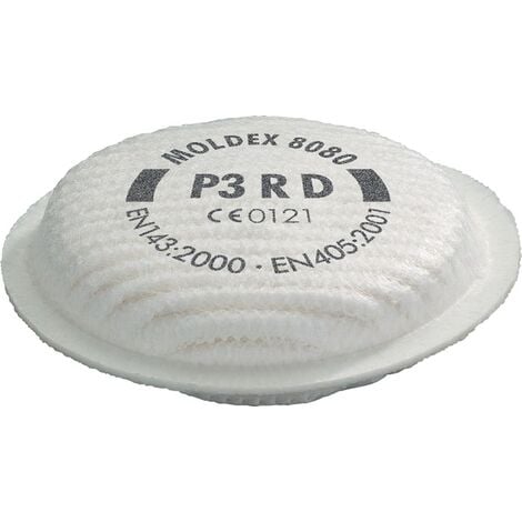 MOLDEX Partikelfilter 807001 EN 143:2000 + A1:2006 P2 R D f. Serie 8000