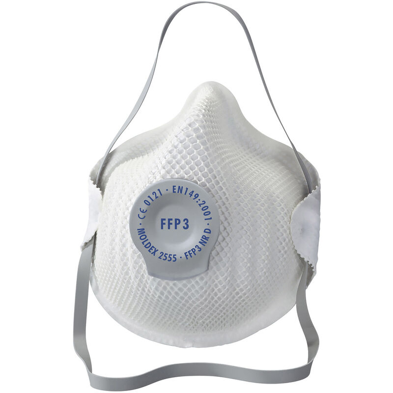 Klassiker 255555 Feinstaubmaske Mit Ventil Ffp3 D 5 St. En 149, 2001, En 149, 2009 Din 149, 2001 - Moldex