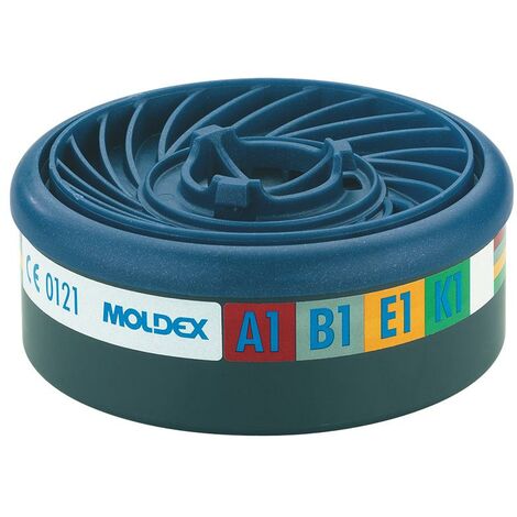 Moldex EasyLock ABEK1 Gas Filter Cartridge for Series 7000 & 9000 - Wrap of 2