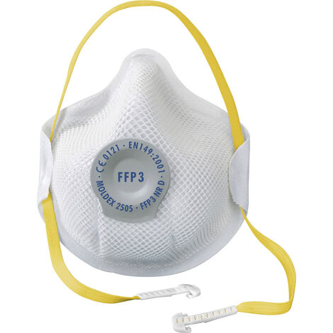 Moldex Smart 250501 Feinstaubmaske mit Ventil FFP3 D 10 St. EN 149:2001, EN 149:2009 DIN 149:2001, D